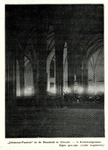 98126 Gezicht in de verlichte Buurkerk te Utrecht tijdens een uitvoering van de Johannes Passion door de Rotterdamse ...